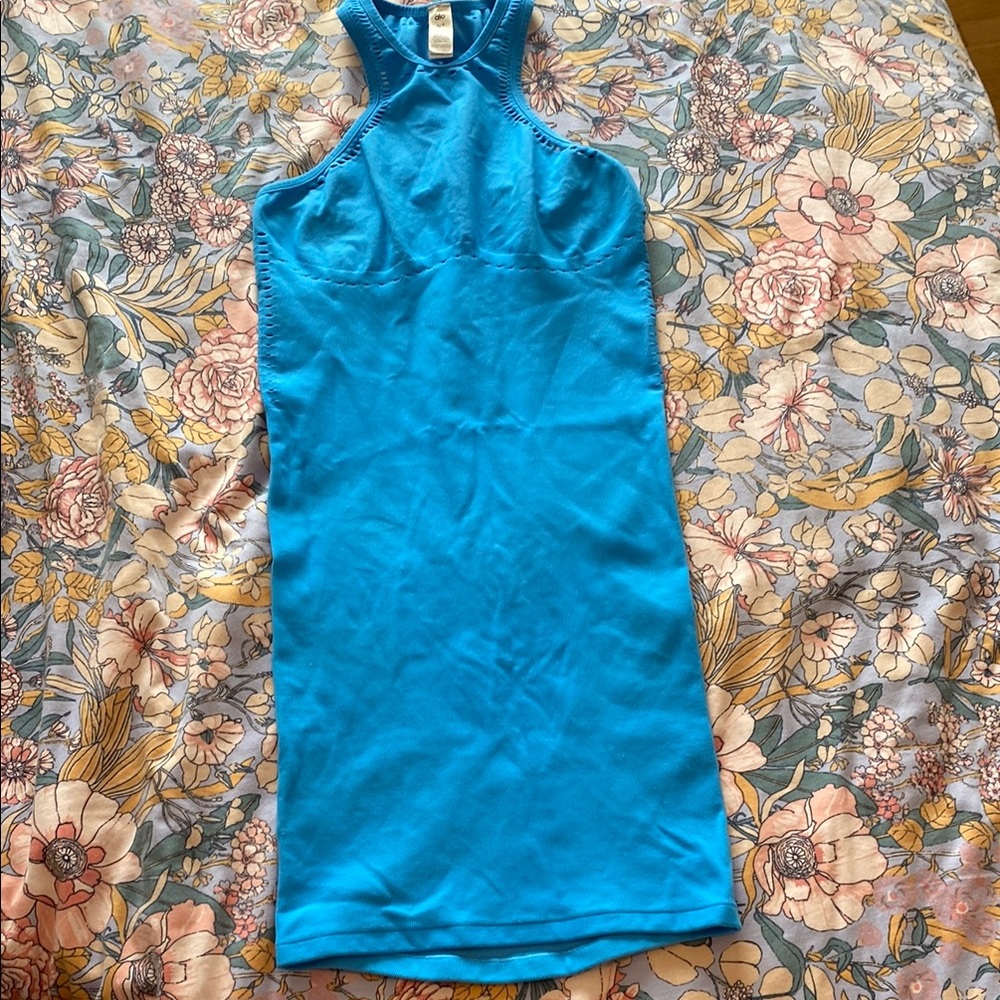 Alo Seamless Open Air Racerback Dress